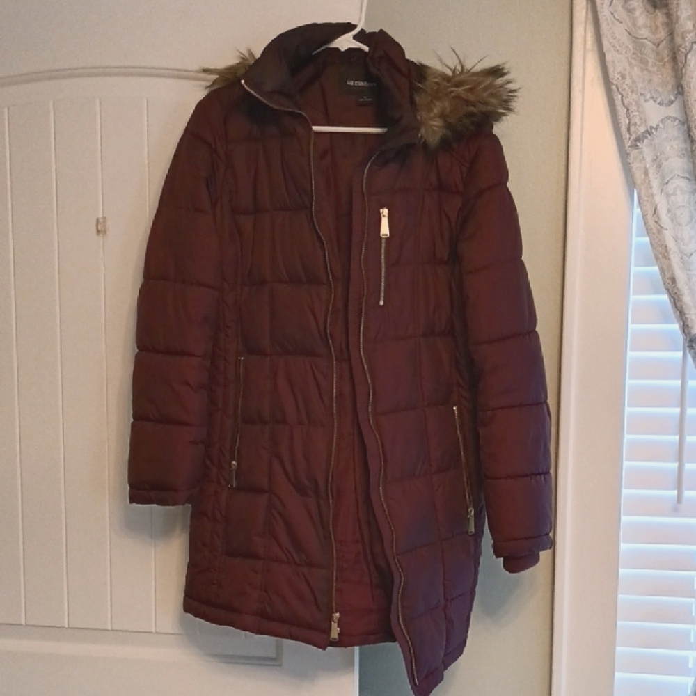 Woman's Liz Claiborne Outerwear Puffer Jacket Size M